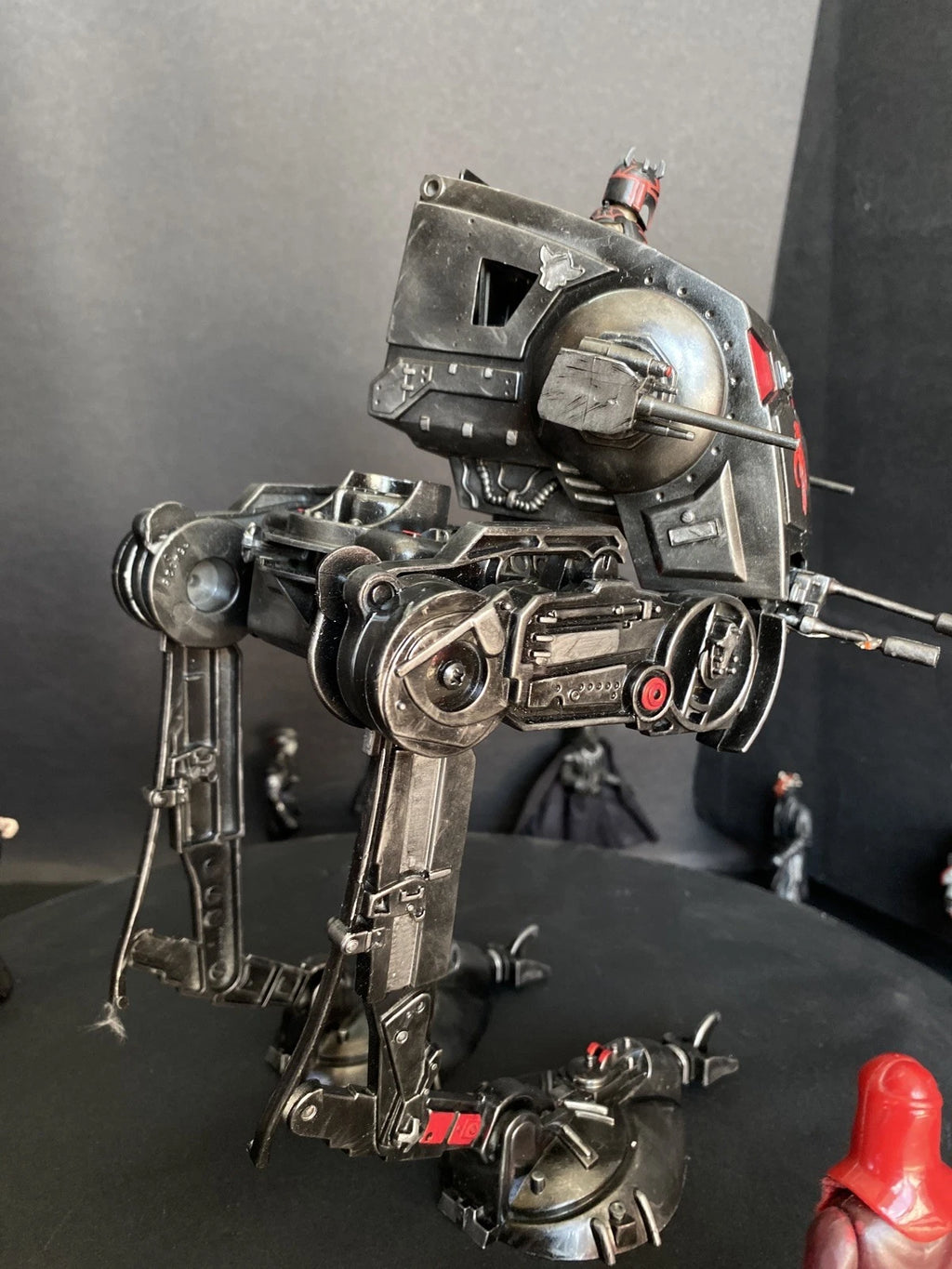 Sith Walker “MYTHOS-STRIDER” Custom AT-ST Mustafar Exegol Black Series Kenner