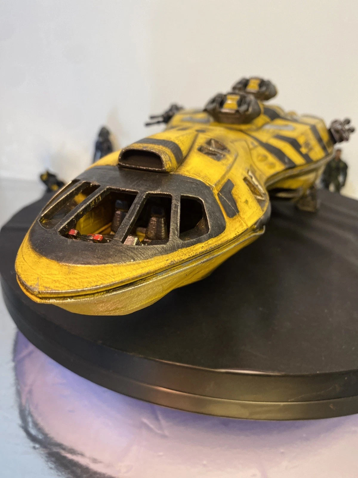 STAR WARS CUSTOM DROPSHIP GUNSHIP SHUTTLE 3.75 1:18 KENNER VINTAGE COLLECTIBLE
