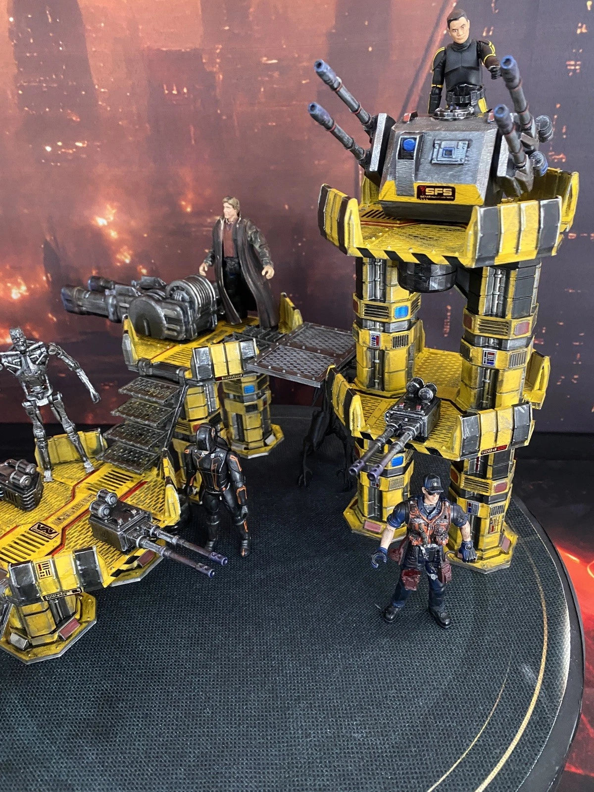 Siegebreaker Bastion | Custom Star Wars Defence Tower Empire Vintage Diorama