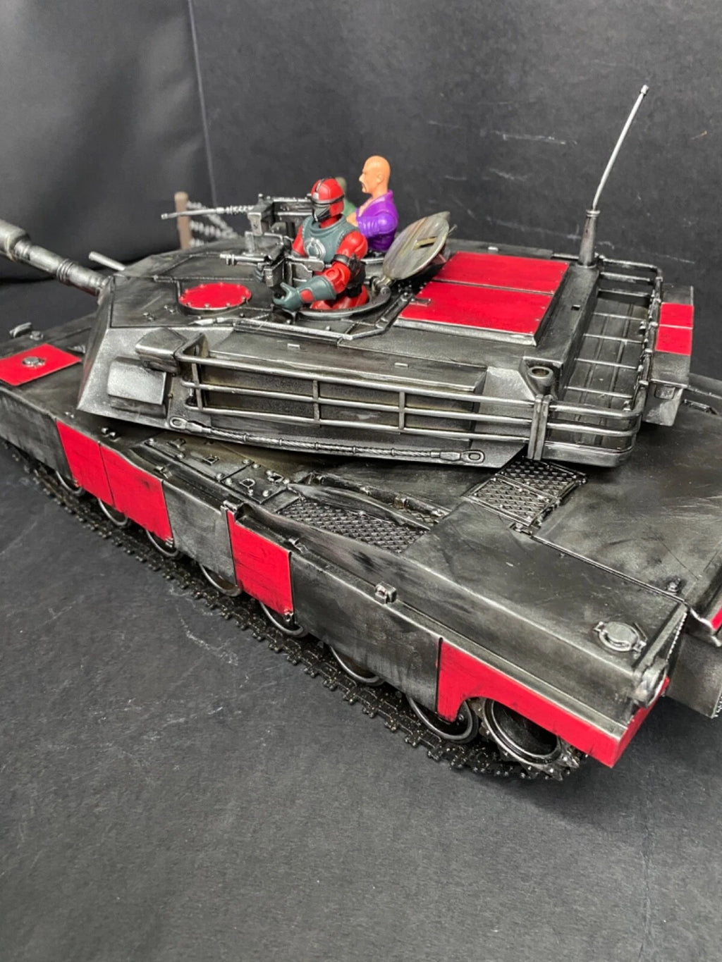GI JOE COBRA DEVELOPMENTAL TERROR TANK 1:18 Collectible Vintage Custom