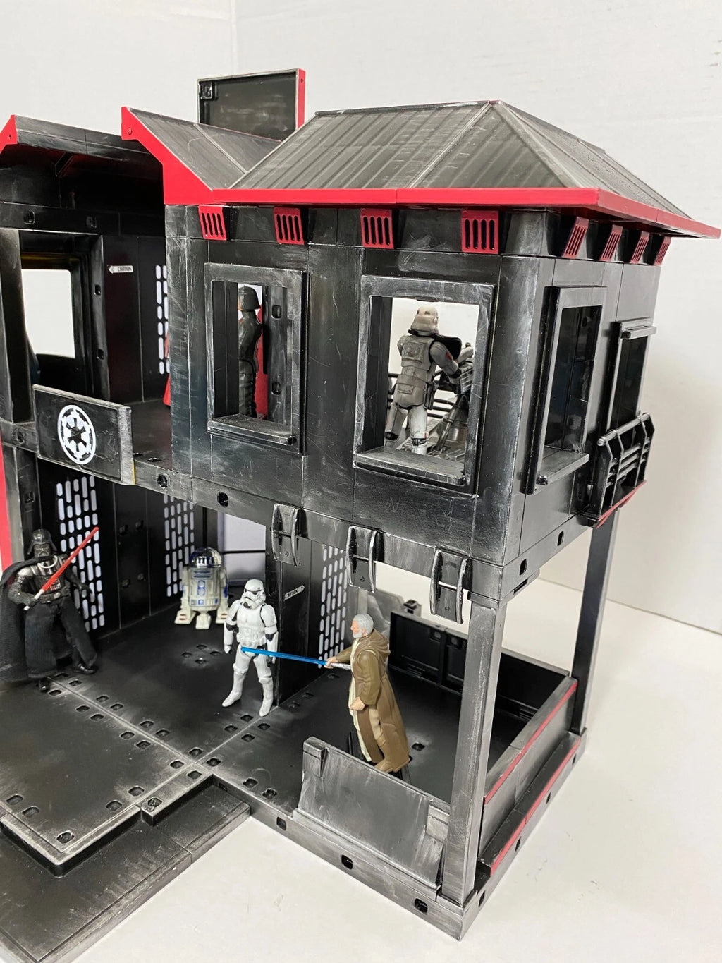 Star Wars Royal Guard Emperor Palpatine Headquarters Vintage Kenner Custom - view 16