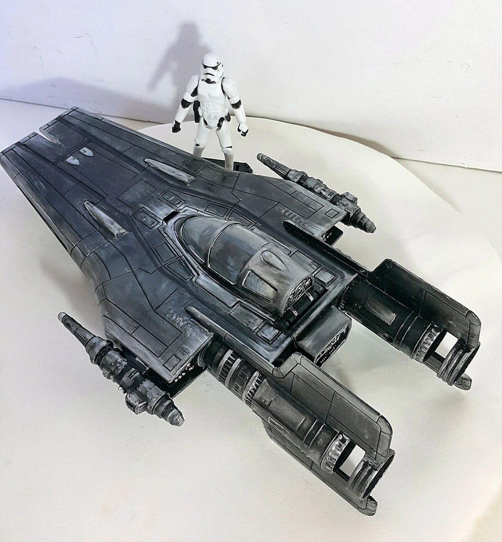 Star Wars Andor A Wing Inquisitor Transport Vintage Bespin Collectible Custom - view 8