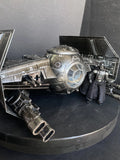 TIE Fighter – Star Wars custom hand-painted vintage Kenner sith jedi collectible
