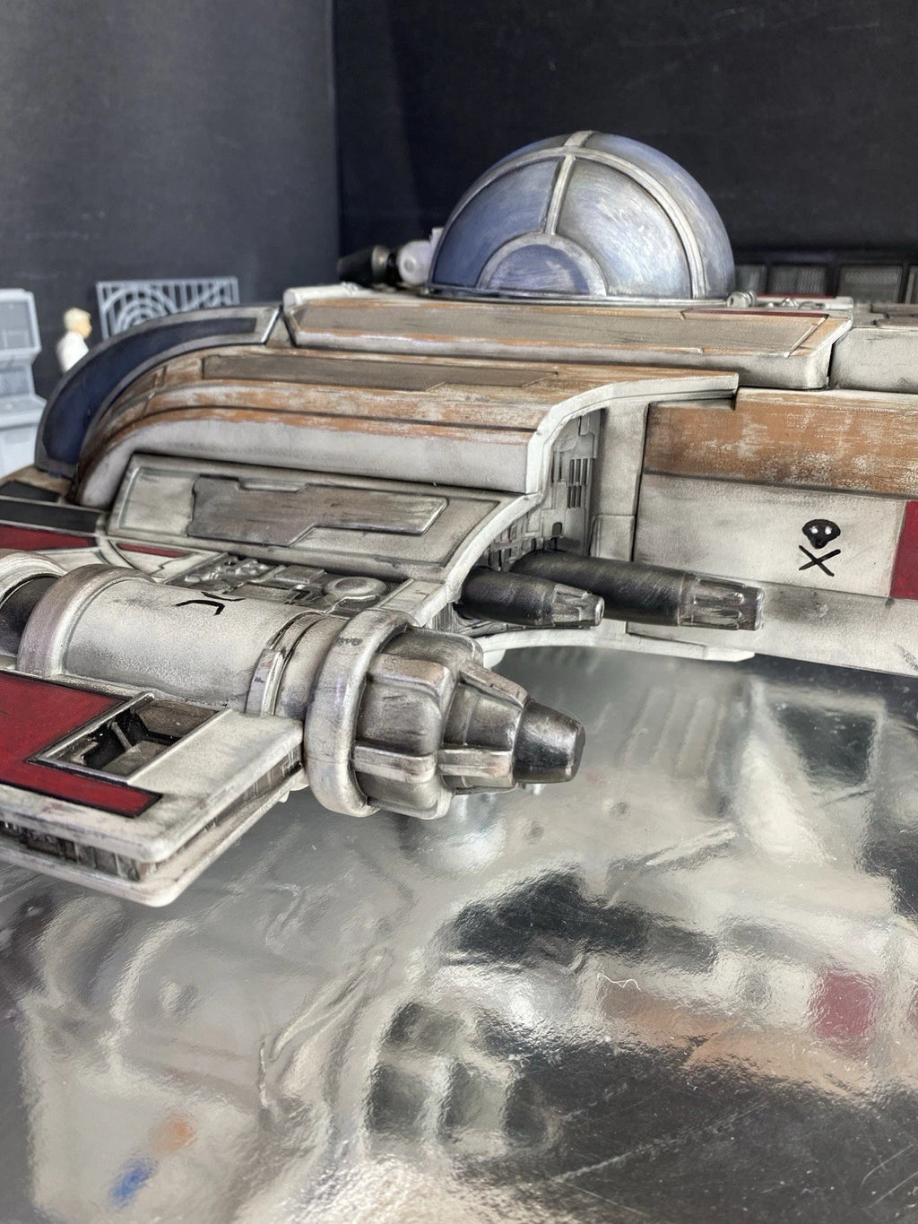 VTX-47 Bloodhawk Starfighter Interceptor First Order Star Wars Andor Vintage