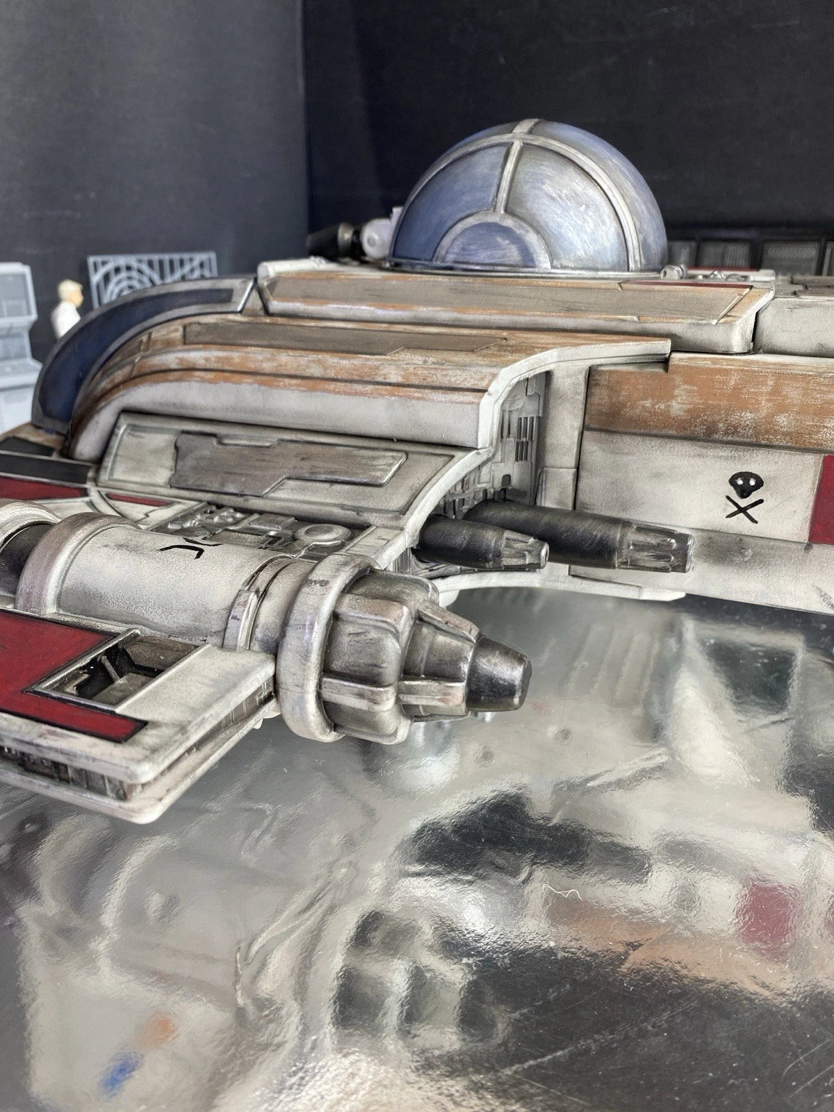 VTX-47 Bloodhawk Starfighter Interceptor First Order Star Wars Andor Vintage