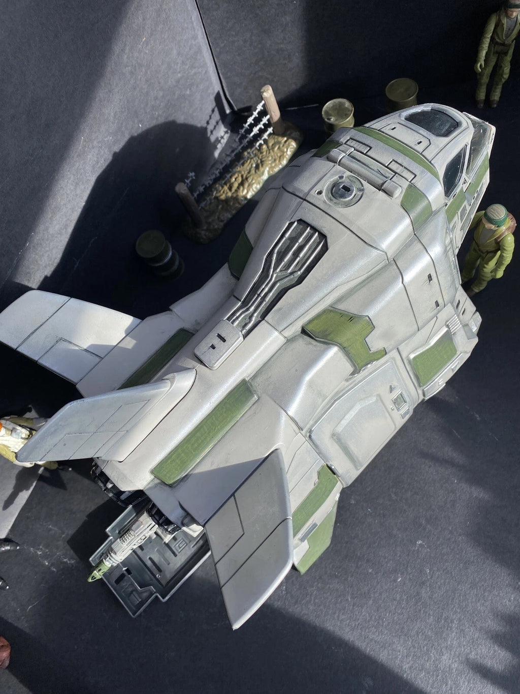 Imperial Shuttle “Pale Vengeance” – Custom Star Wars Kenner Black Series Display