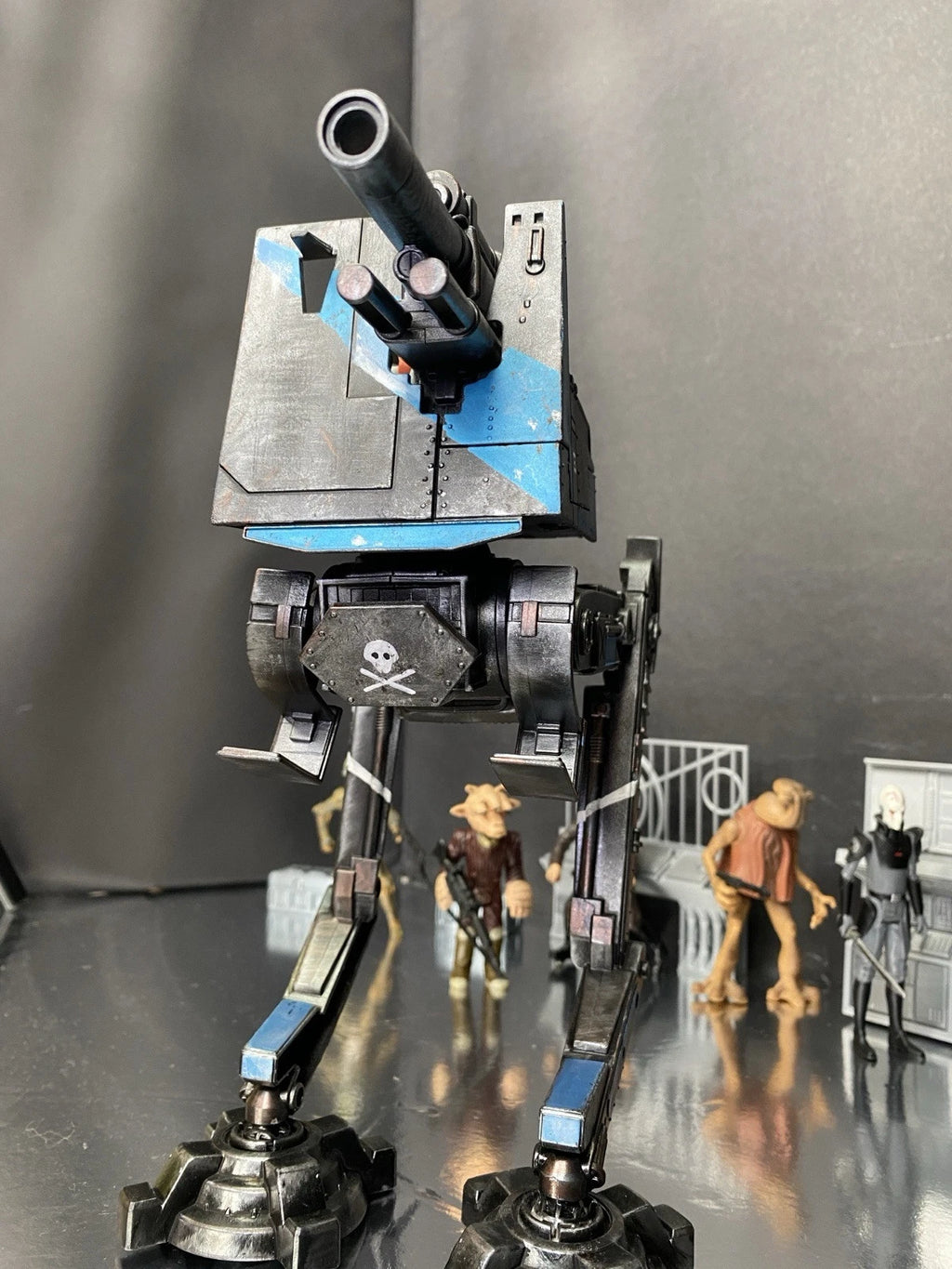 Blue Jackal Custom Imperial AT-DT War Walker 1:18 Hand-Painted One-Off Star Wars