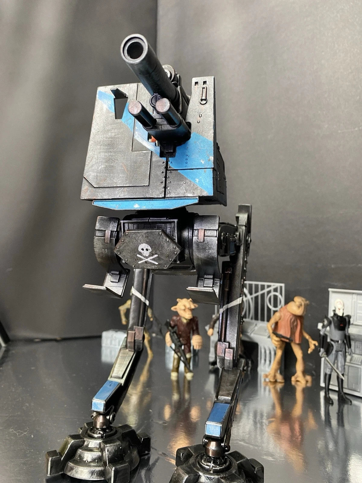 Blue Jackal Custom Imperial AT-DT War Walker 1:18 Hand-Painted One-Off Star Wars