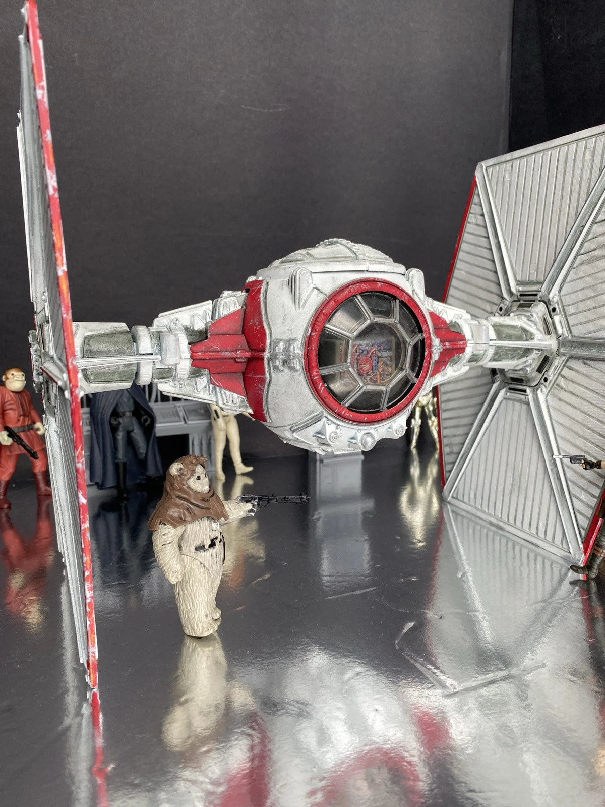 Star Wars TIE Fighter Vintage Collection Imperial Empire Sith Custom Starfighter
