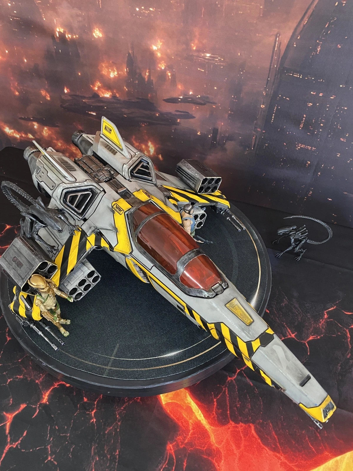 Weyland Yutani Aliens Gunship Colonial Marines Interceptor Romulus Earth Custom