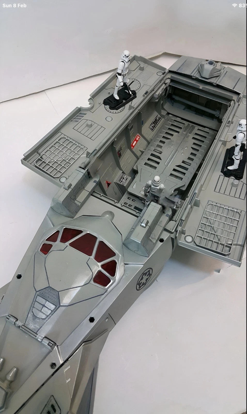 Cold Ember Imperial Shuttle - Hand-Painted Star Wars Andor Sith Empire Vintage - view 20