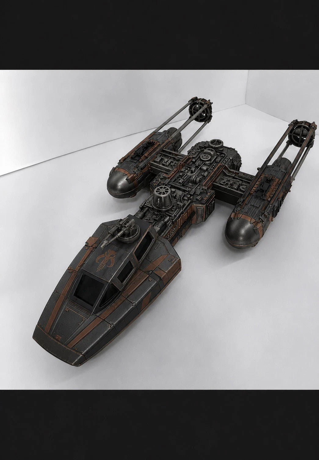 Mandalorian Y-Wing Commission Star Wars Andor Vintage Sith Kenner Custom