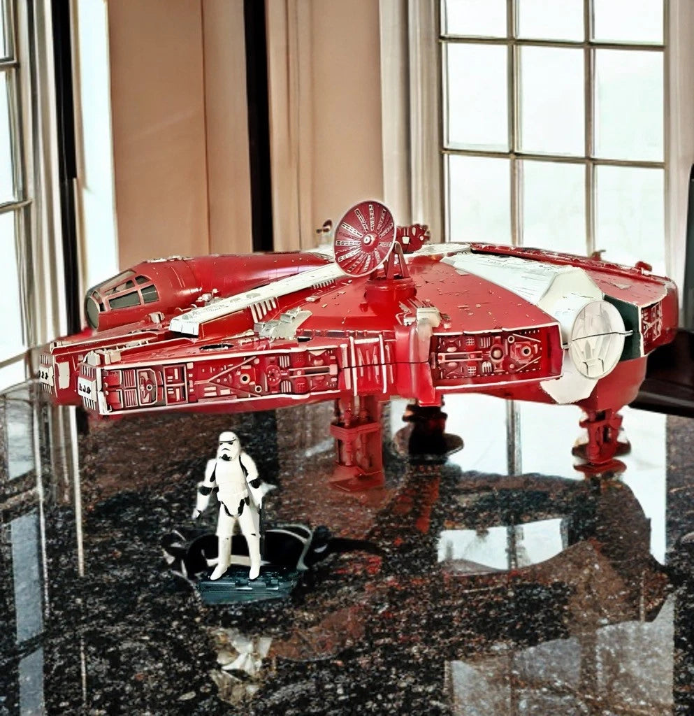 The Crimson Covenant | Dark Sith Command Millennium Falcon Custom Star Wars
