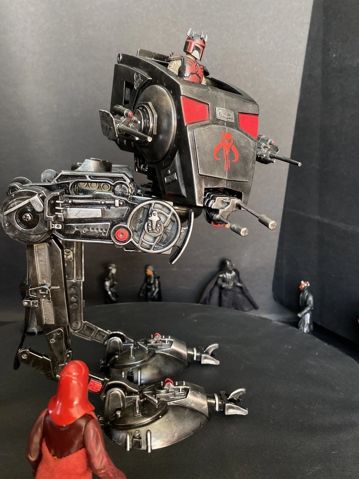Sith Walker “MYTHOS-STRIDER” Custom AT-ST Mustafar Exegol Black Series Kenner