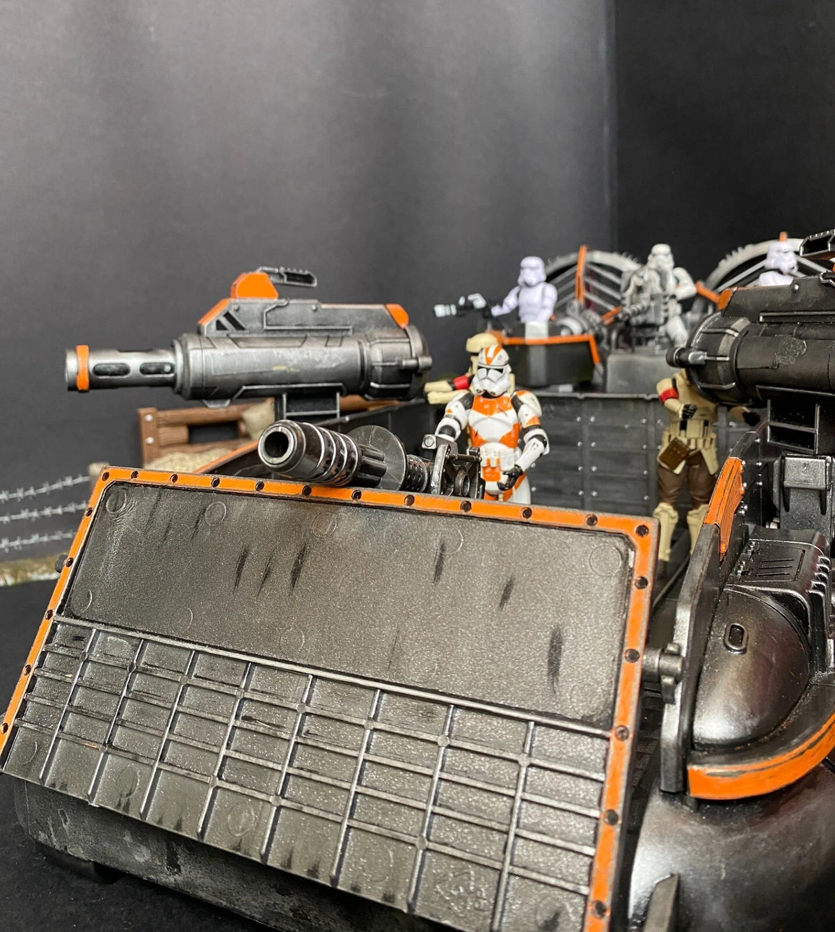 Star Wars Heavy Repulsor Gun-Carrier Assault Transport Empire Vintage Kenner - view 2