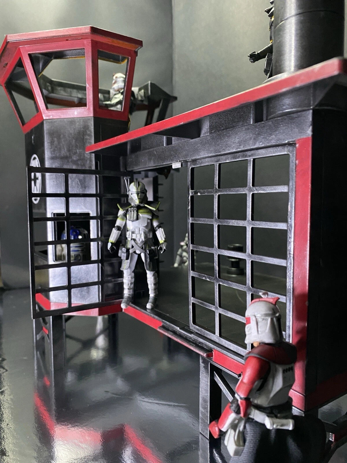 Star Wars Bad Batch Imperial Outpost Vintage Collection Kenner Clone Wars Custom