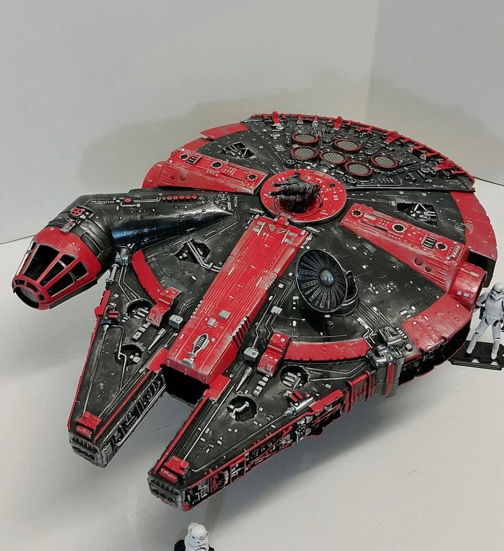 Star Wars IRON HOWL Millennium Falcon New Hope Return of Jedi Vintage Custom - view 4