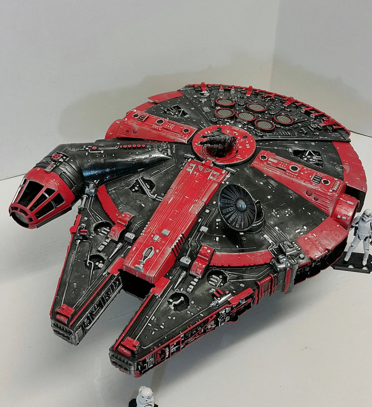 Star Wars IRON HOWL Millennium Falcon New Hope Return of Jedi Vintage Custom - view 4