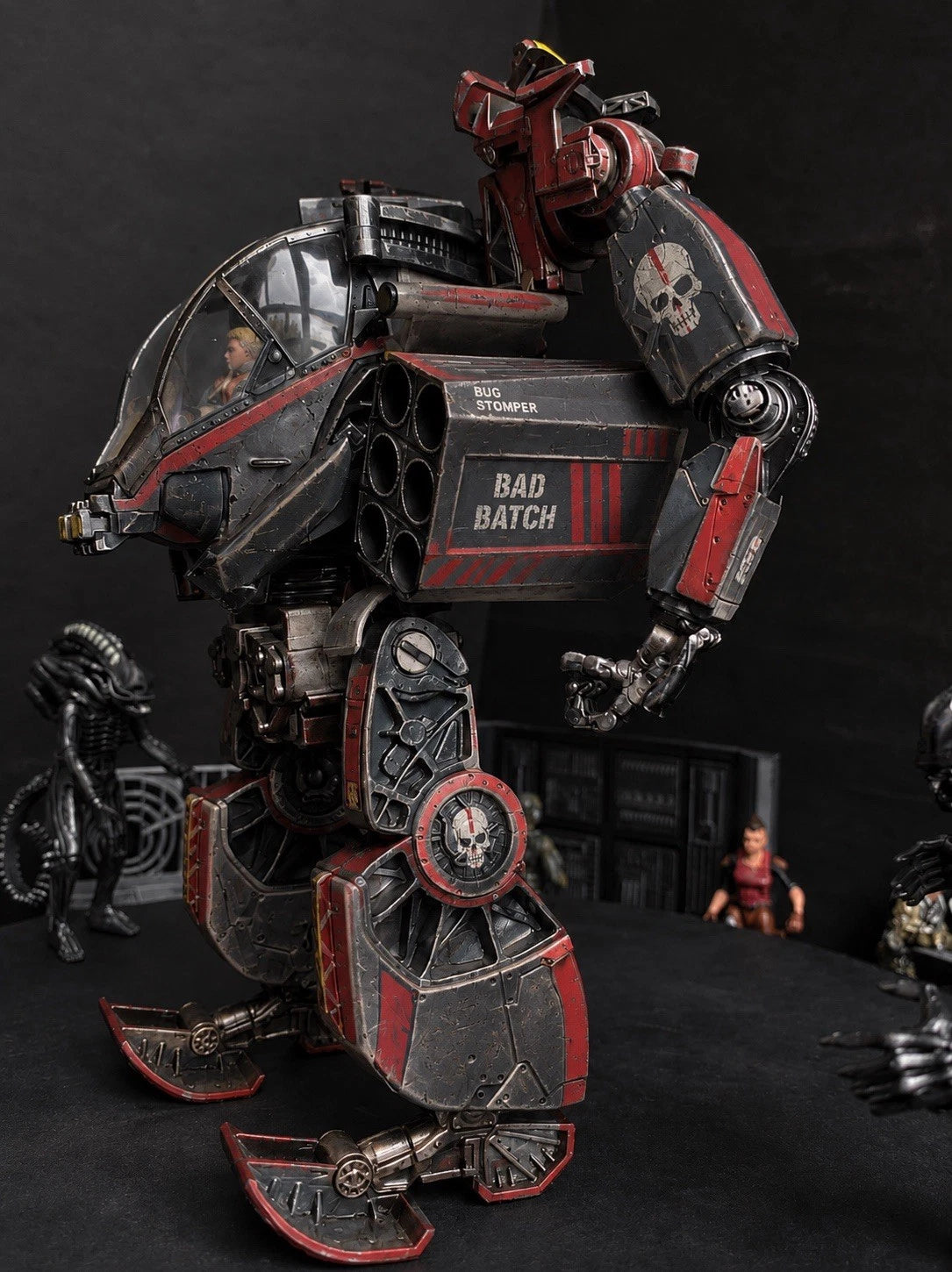 Star Wars Bad Batch Clone Force 99 Custom Repaint Diorama Commission Hunter