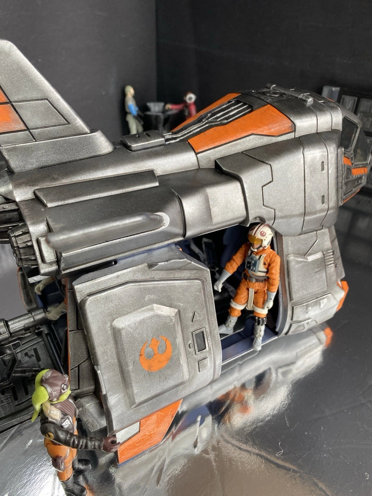 RS-41 Ashwing Andor Star Wars Rebel Assault Ship Starfighter Empire Jedi Vintage