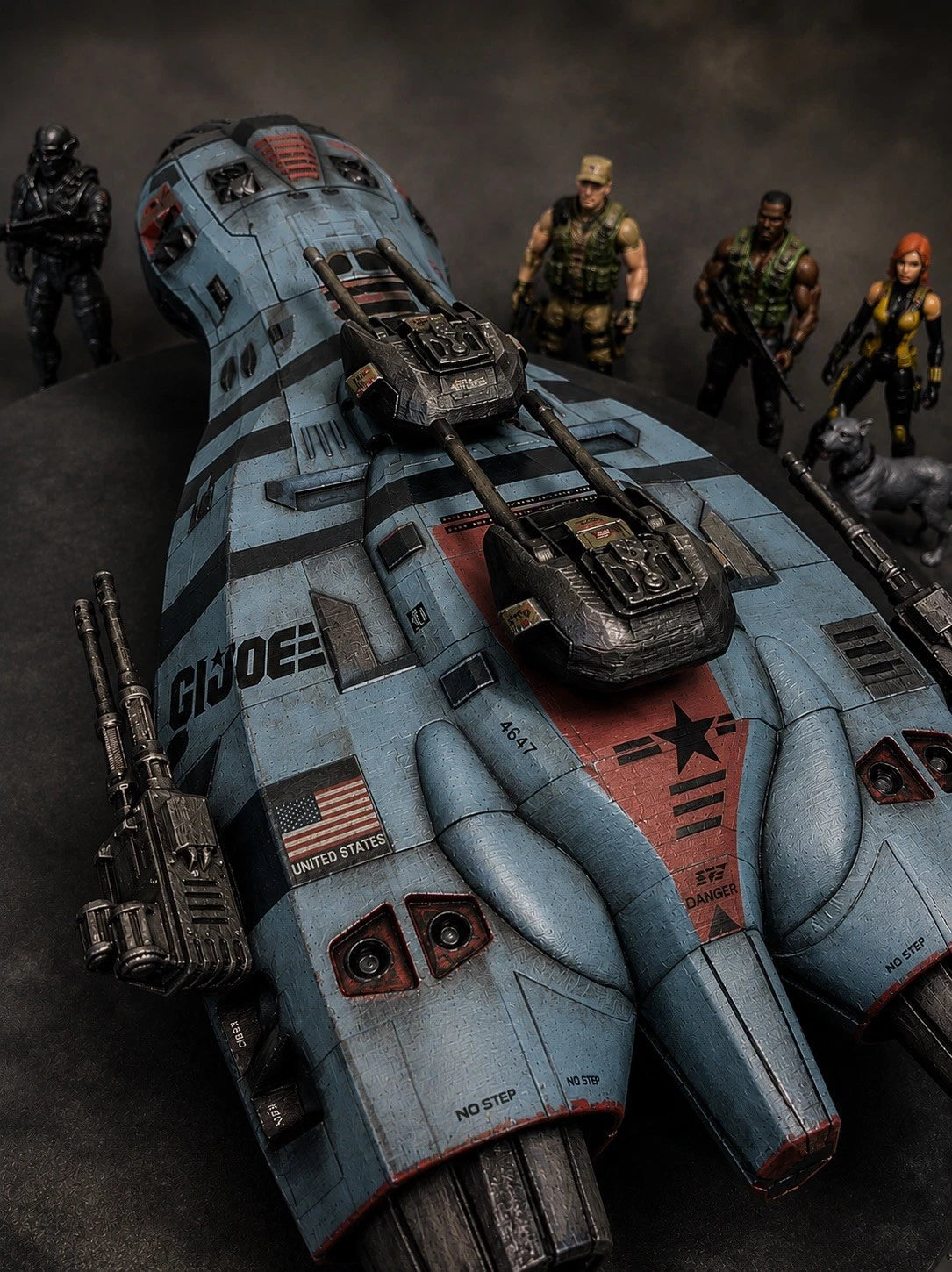 Custom Commission Warship / Diorama | BABYLON 5 Legacy Build | Collector Piece