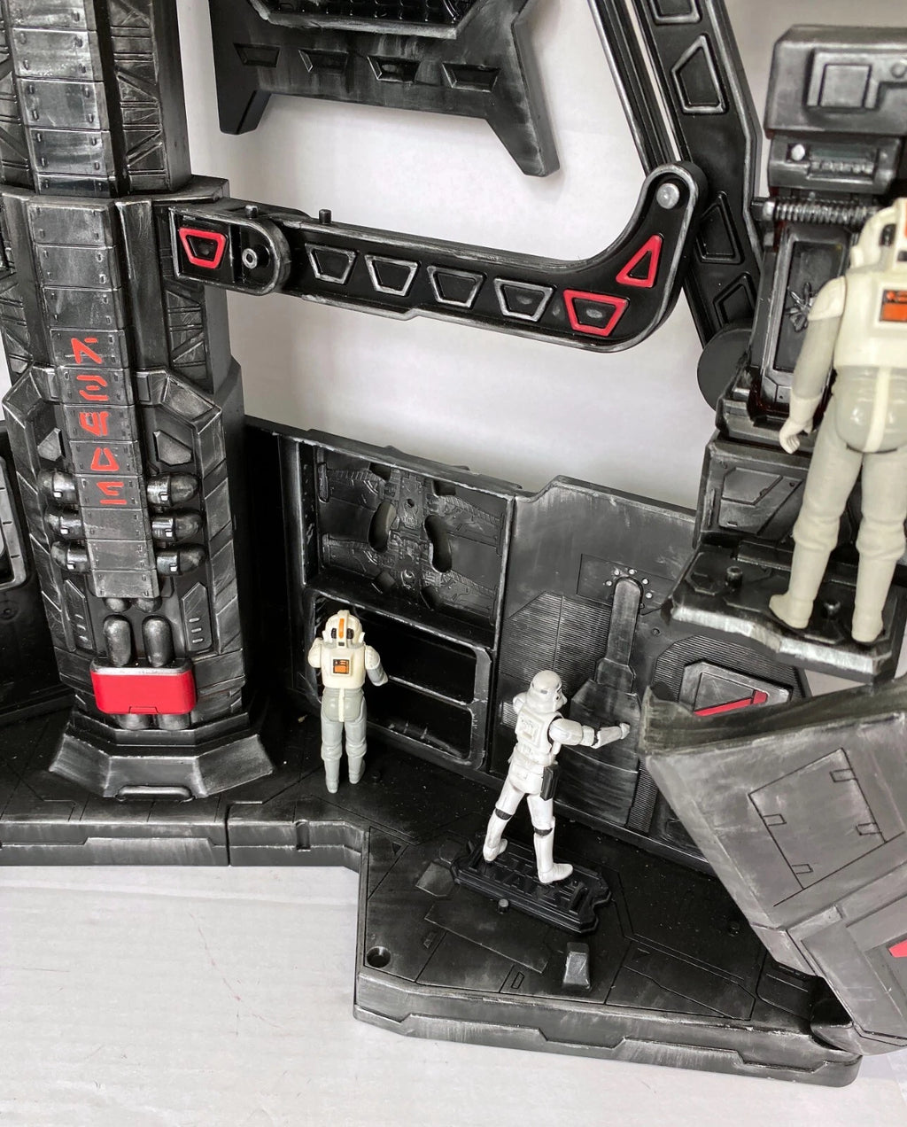 Star Wars Imperial Outpost 3.75 1:18 Playset Diorama Sith Vintage Kenner Custom - view 9