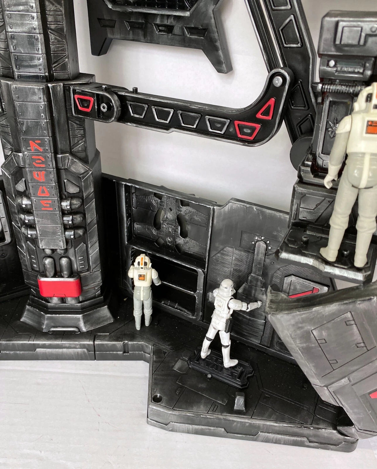 Star Wars Imperial Outpost 3.75 1:18 Playset Diorama Sith Vintage Kenner Custom - view 9