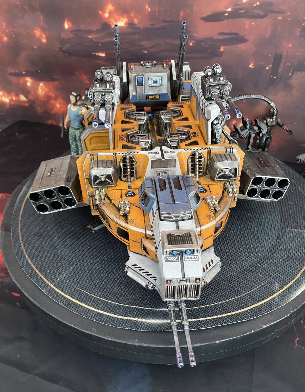 Tai Yong  NEX-8 Blacksite Carrier | Custom Deus Ex Corporate Assault Craft