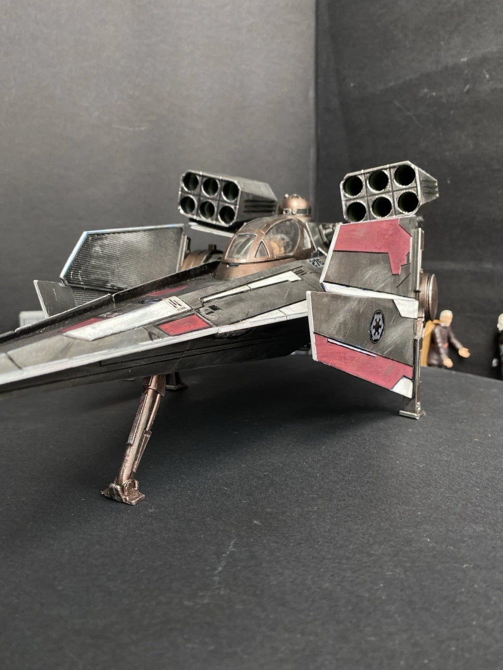 Andor Star Wars Hoth PHX-276 BRAVO V-Wing Interceptor Endor Sith Vintage Kenner