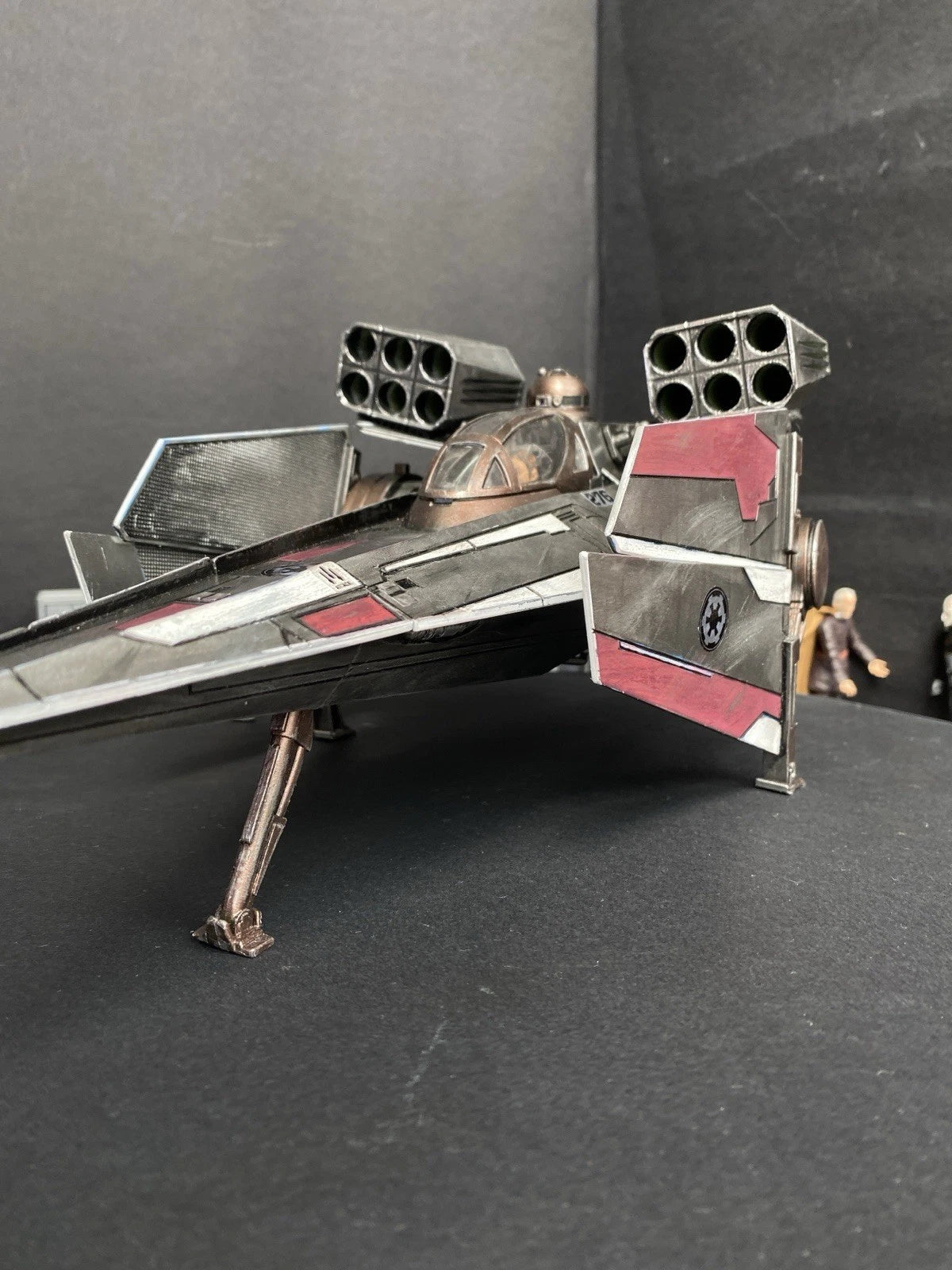 Andor Star Wars Hoth PHX-276 BRAVO V-Wing Interceptor Endor Sith Vintage Kenner