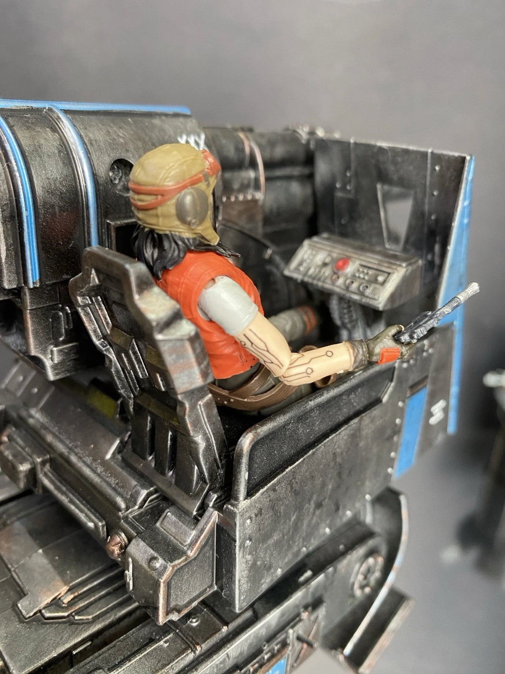 Blue Jackal Custom Imperial AT-DT War Walker 1:18 Hand-Painted One-Off Star Wars