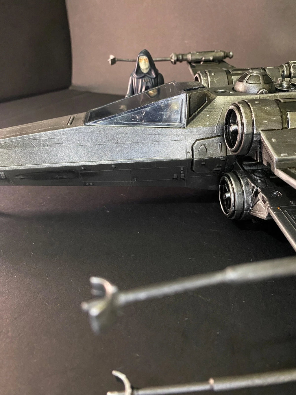 Prototype Star Wars X Wing Sith Fighter Palpatine Vintage TVC Custom Collectible
