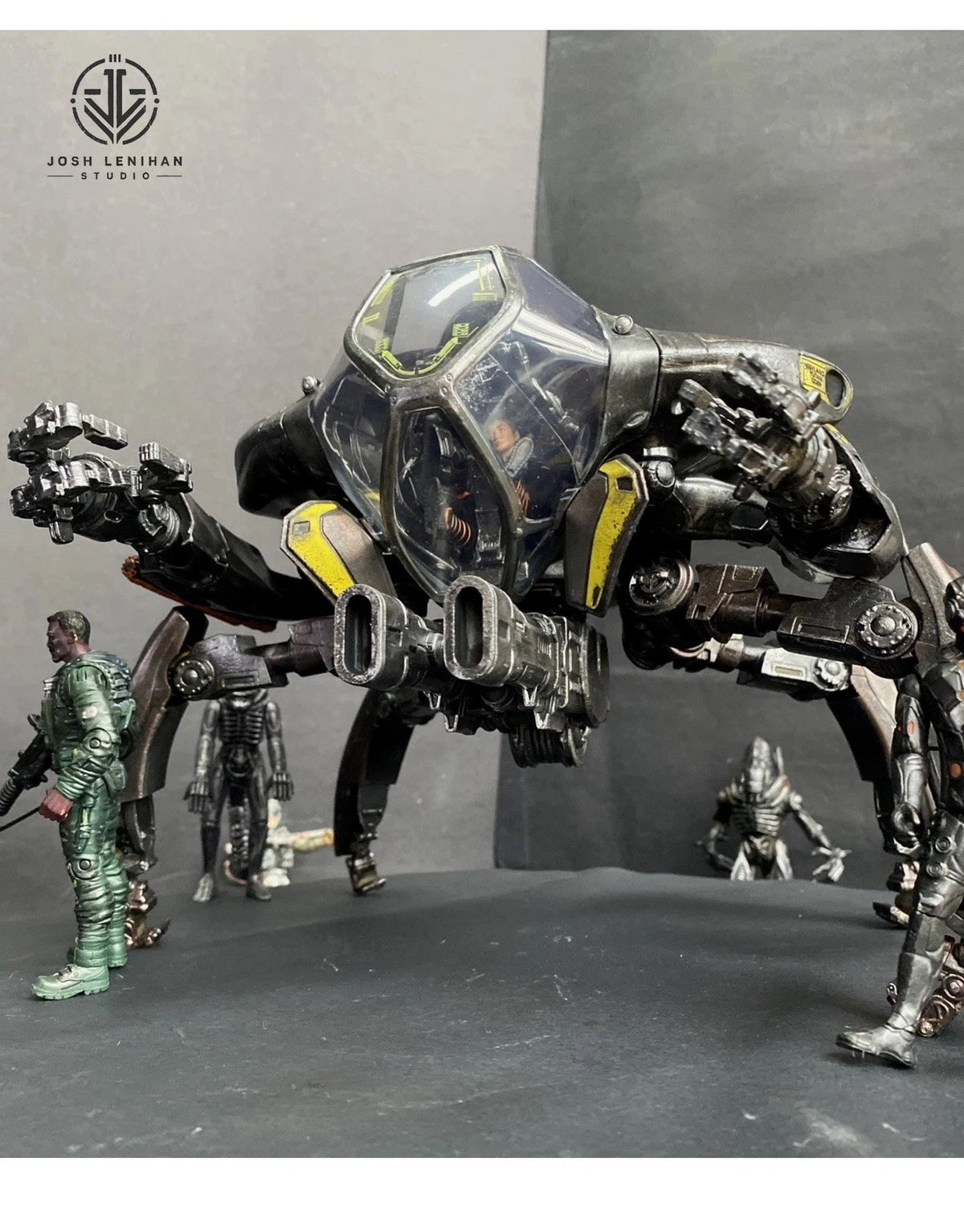 Custom Aliens Weyland Yutani Vehicle Romulus Neca Prometheus Alien Earth - view 15