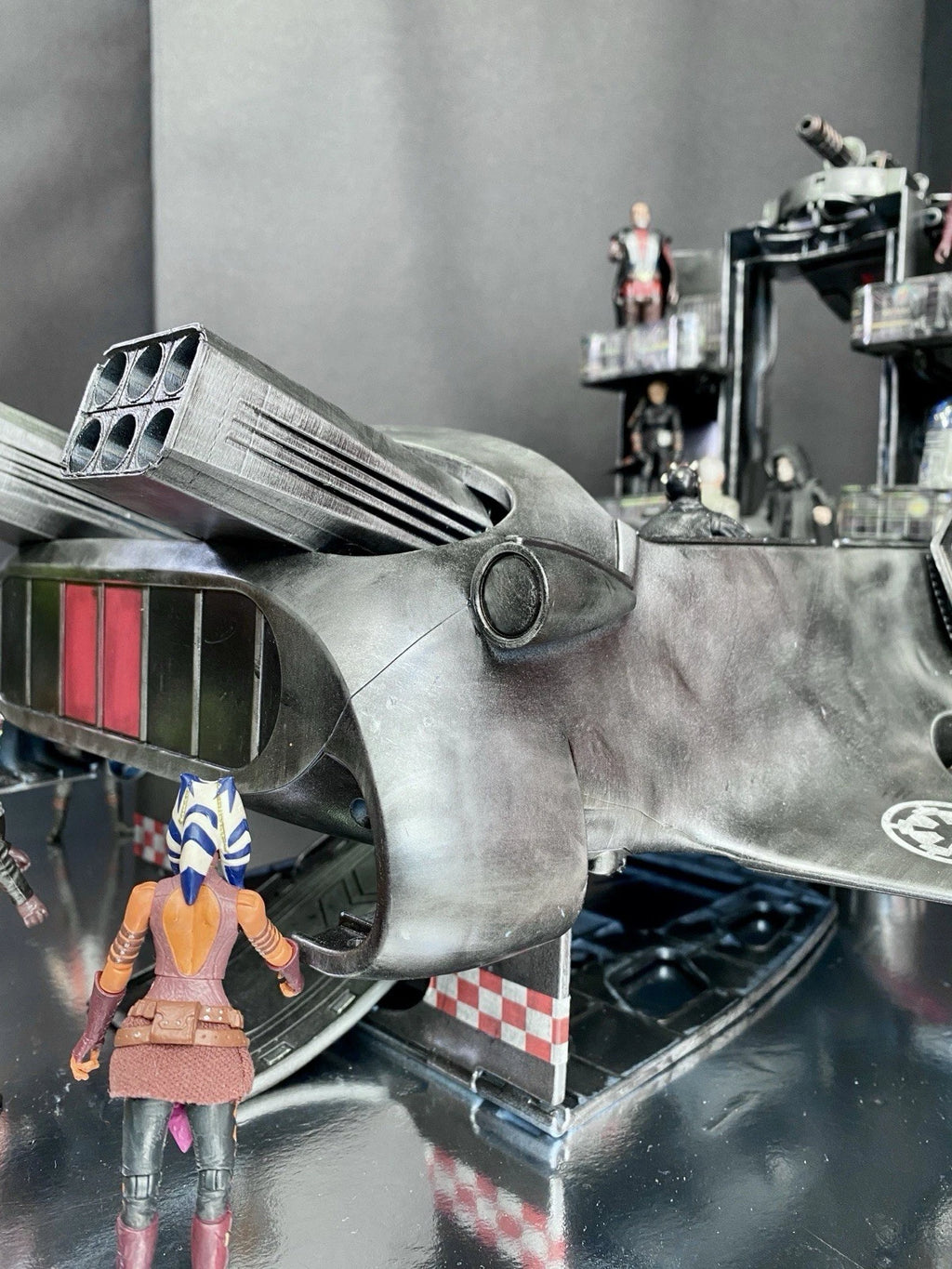 Sith Prototype Shuttle “Red Vortex” Custom Andor-Era Imperial Gunship Star Wars