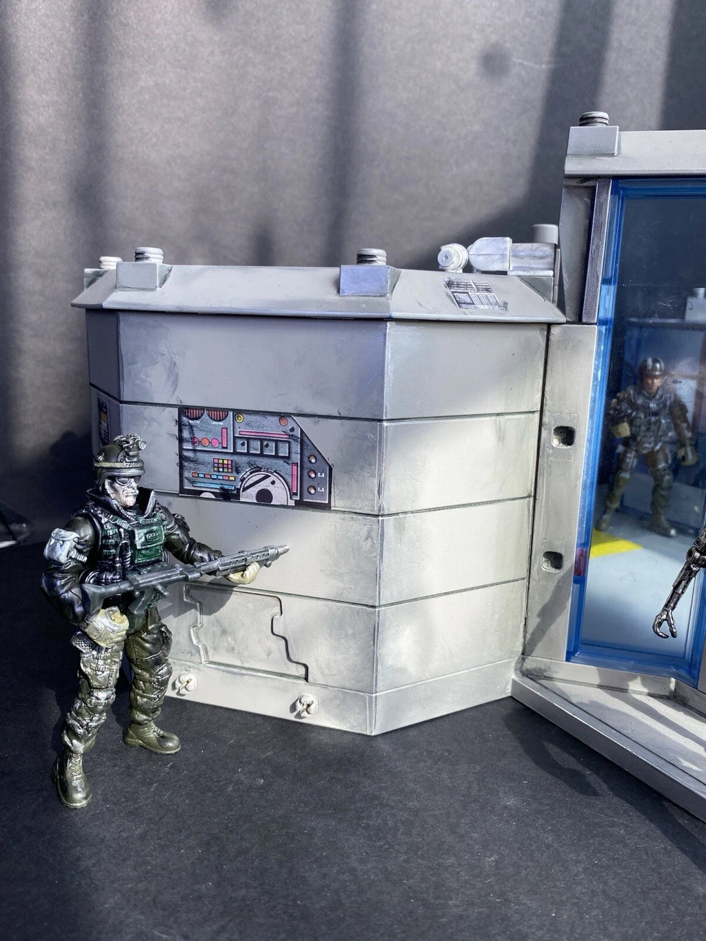 GI JOE COBRA Medical Lab Diorama 1:18 3.75 Collectible series Vintage Custom