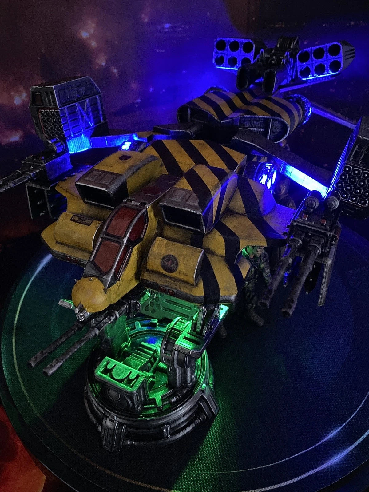 Aliens TITANIUM Gunship Colonial Marines Interceptor Romulus Earth Custom