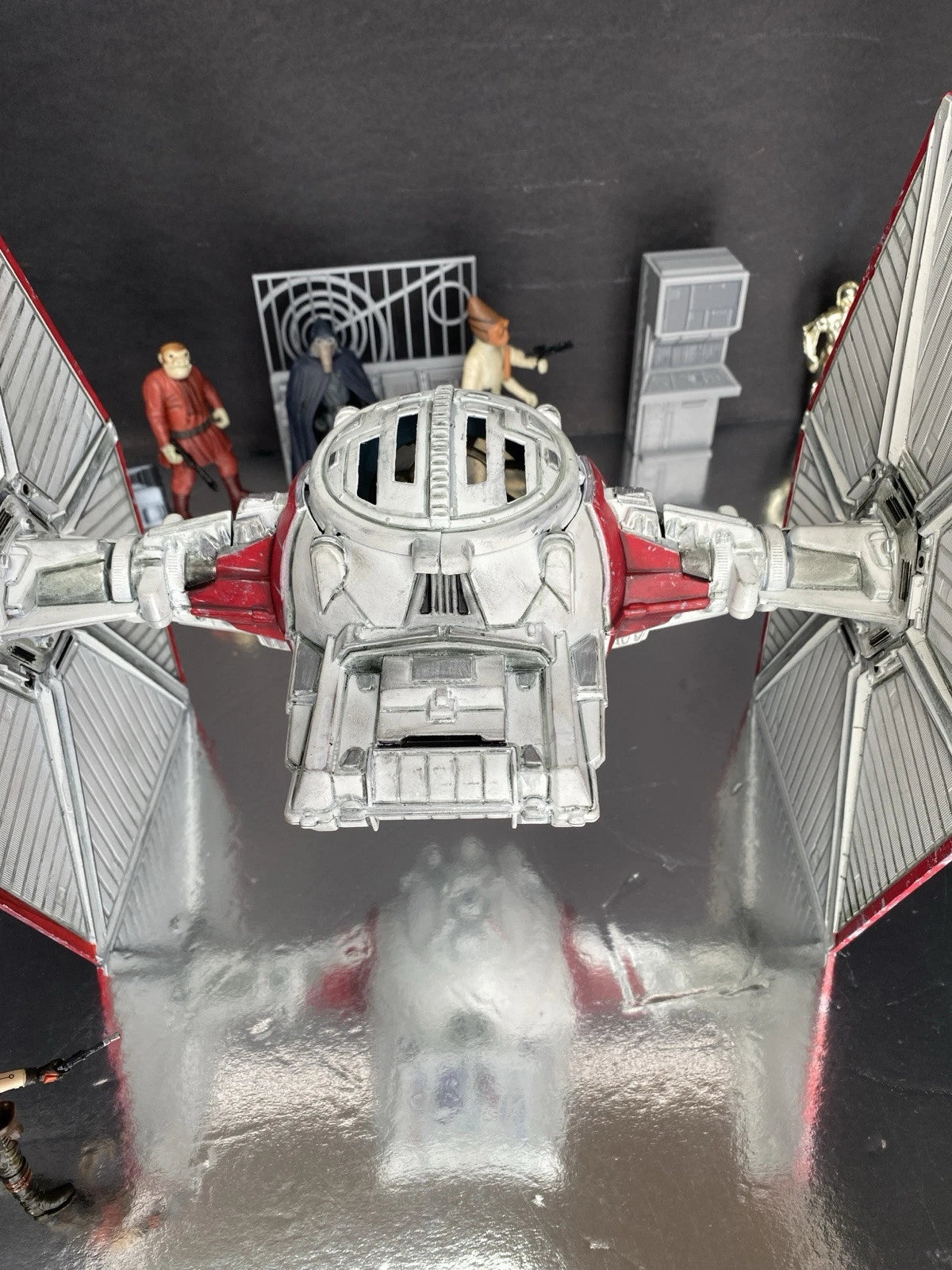 Star Wars TIE Fighter Vintage Collection Imperial Empire Sith Custom Starfighter