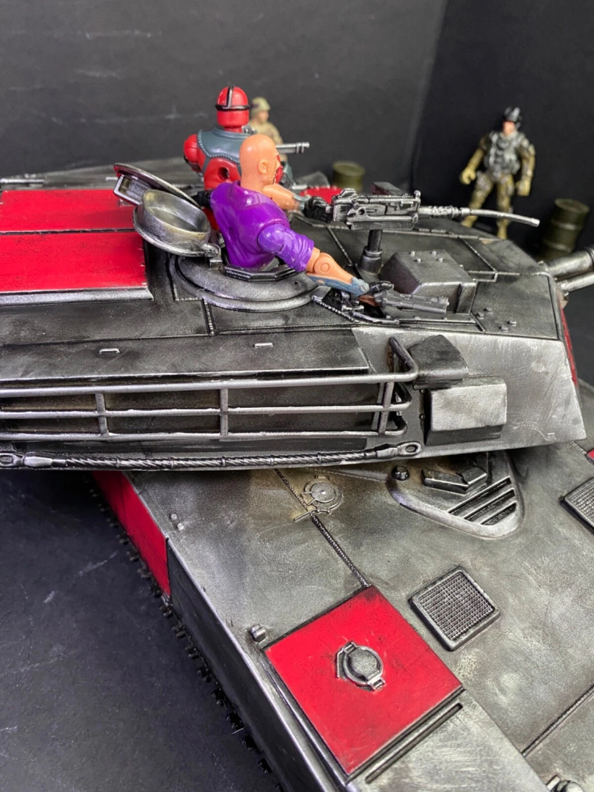 GI JOE COBRA DEVELOPMENTAL TERROR TANK 1:18 Collectible Vintage Custom