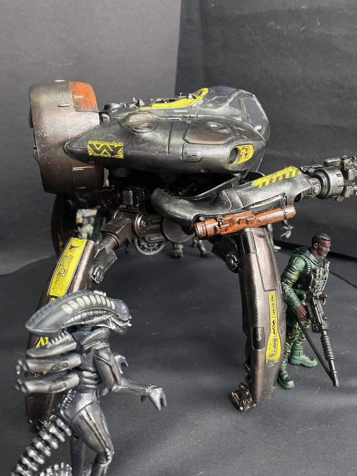 COBRA WIDOW-STINGER VAS-9 Assault Walker Custom VTOL Gunship GI Joe collectible