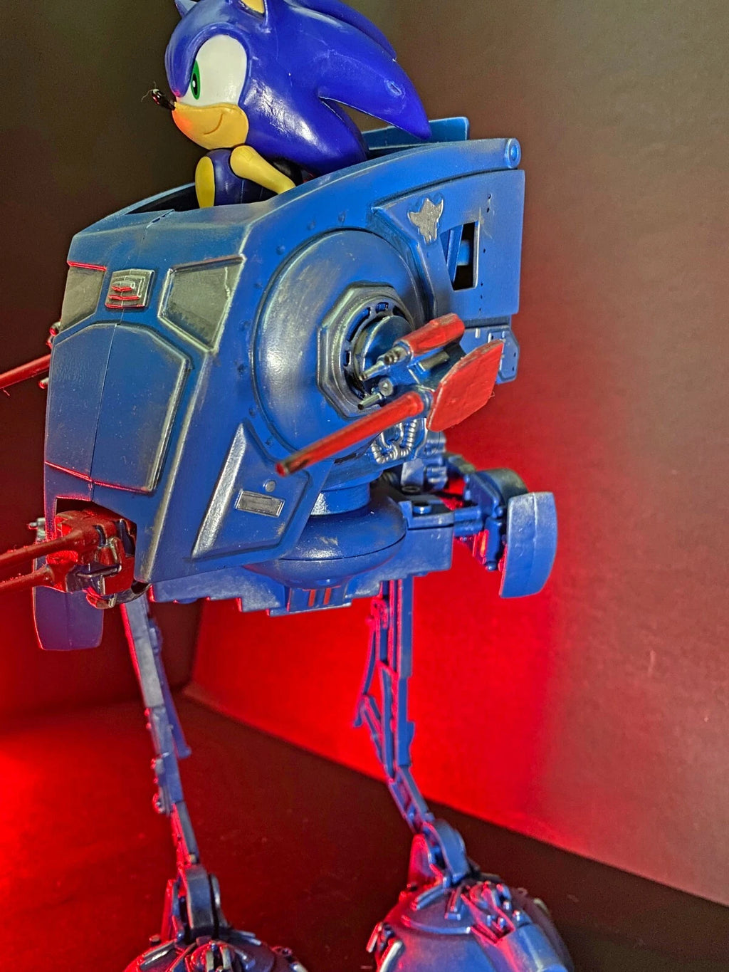 Sonic the Hedgehog x Star Wars AT ST Vintage Kenner Sega Custom - view 22
