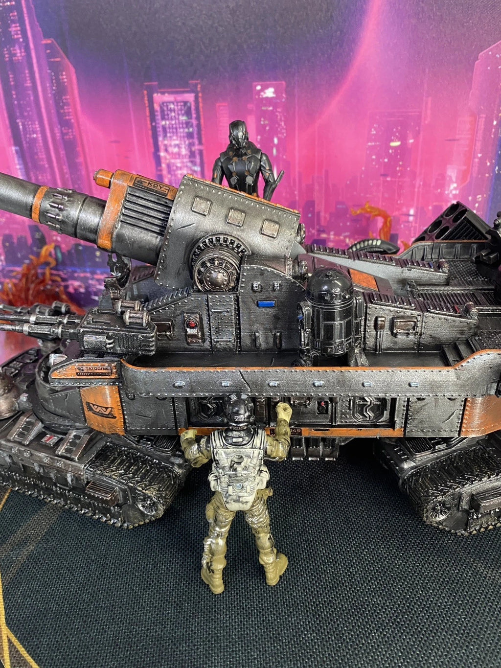 GI JOE ARCLIGHT “SIEGE MULE” Heavy Artillery kenner vintage Cobra collectible
