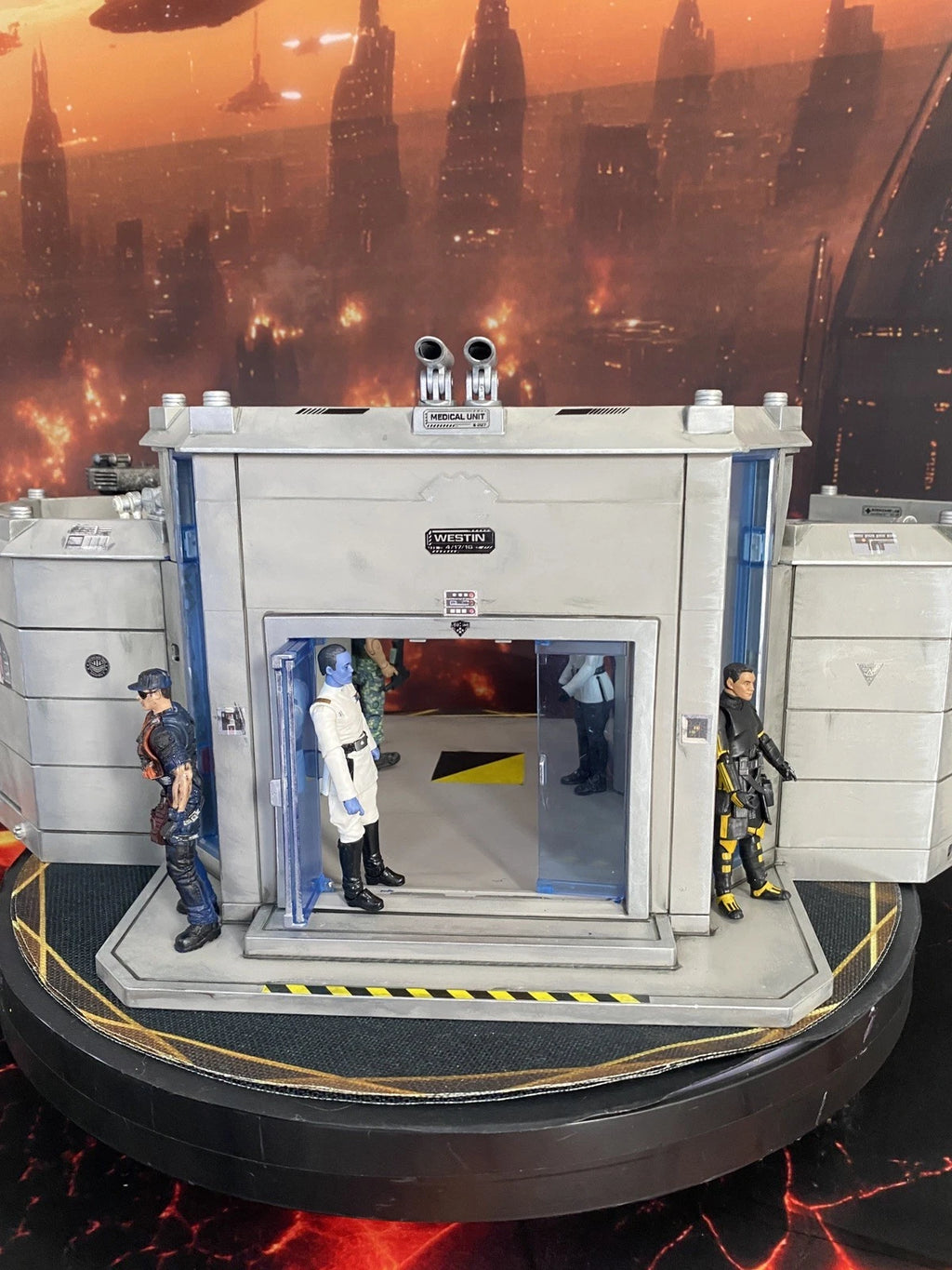 Aliens Romulus Research Lab Diorama Weyland Yutani Vintage Kenner Alien Earth