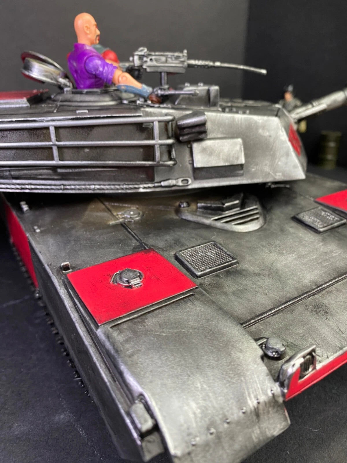 GI JOE COBRA DEVELOPMENTAL TERROR TANK 1:18 Collectible Vintage Custom