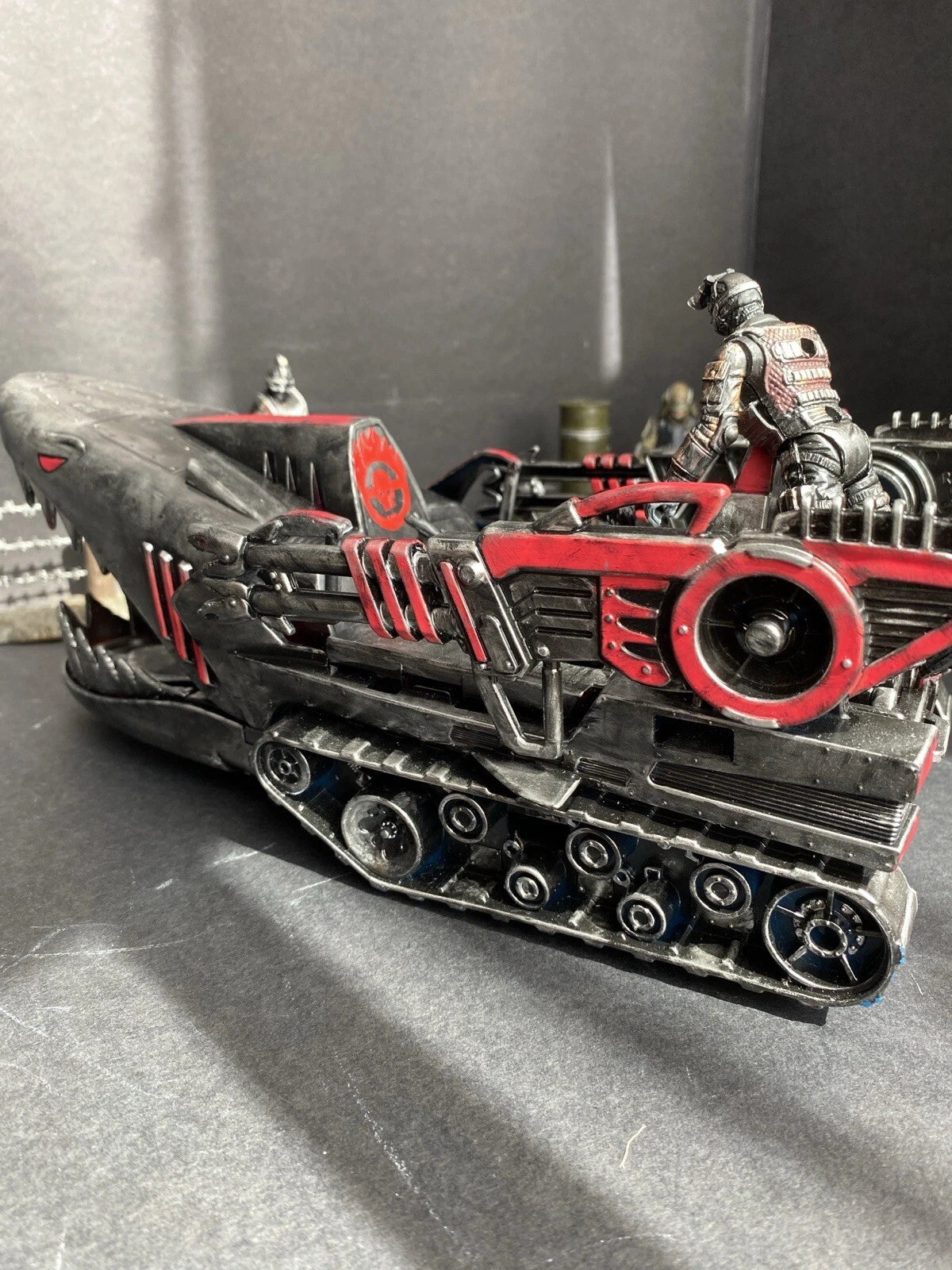 GI JOE COBRA DEVELOPMENTAL TERROR TANK 1:18 Rare Collectible Vintage Custom