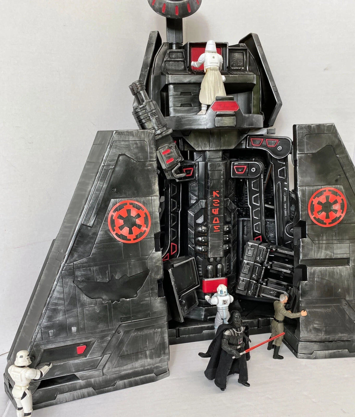Star Wars Imperial Outpost 3.75 1:18 Playset Diorama Sith Vintage Kenner Custom - view 19