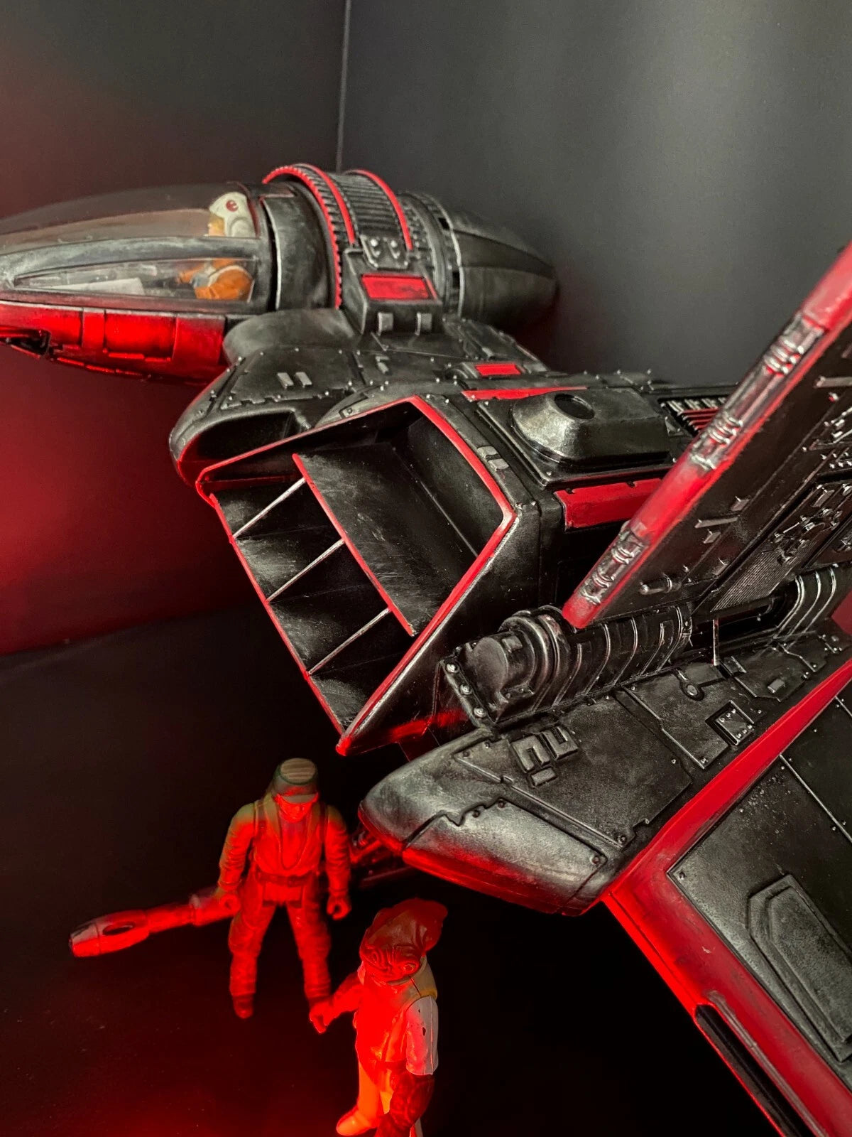 Star Wars Hellion Vortex B-wing Interceptor vintage Maul Shadow lord collectible - view 22