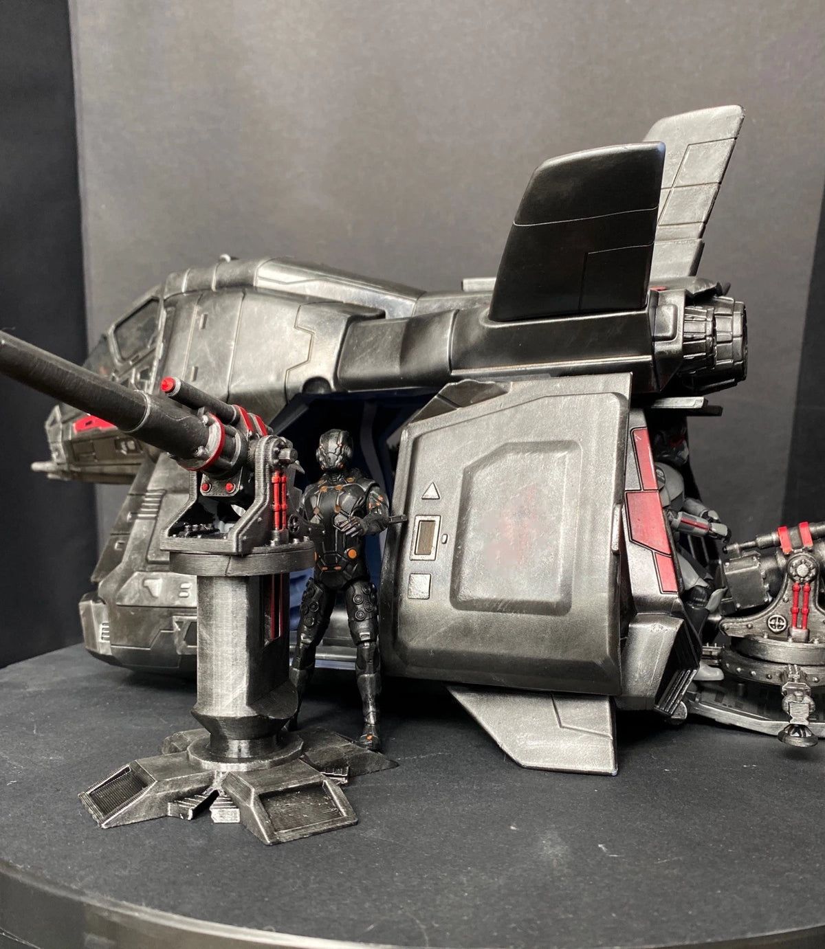 Terminator Future War Skynet Hunter Killer Gunship T-800 Resistance Custom