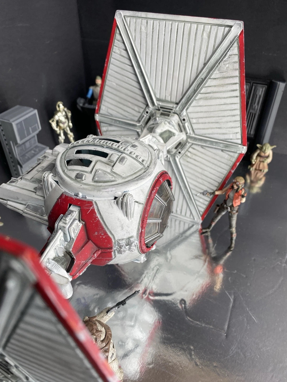 Star Wars TIE Fighter Vintage Collection Imperial Empire Sith Custom Starfighter