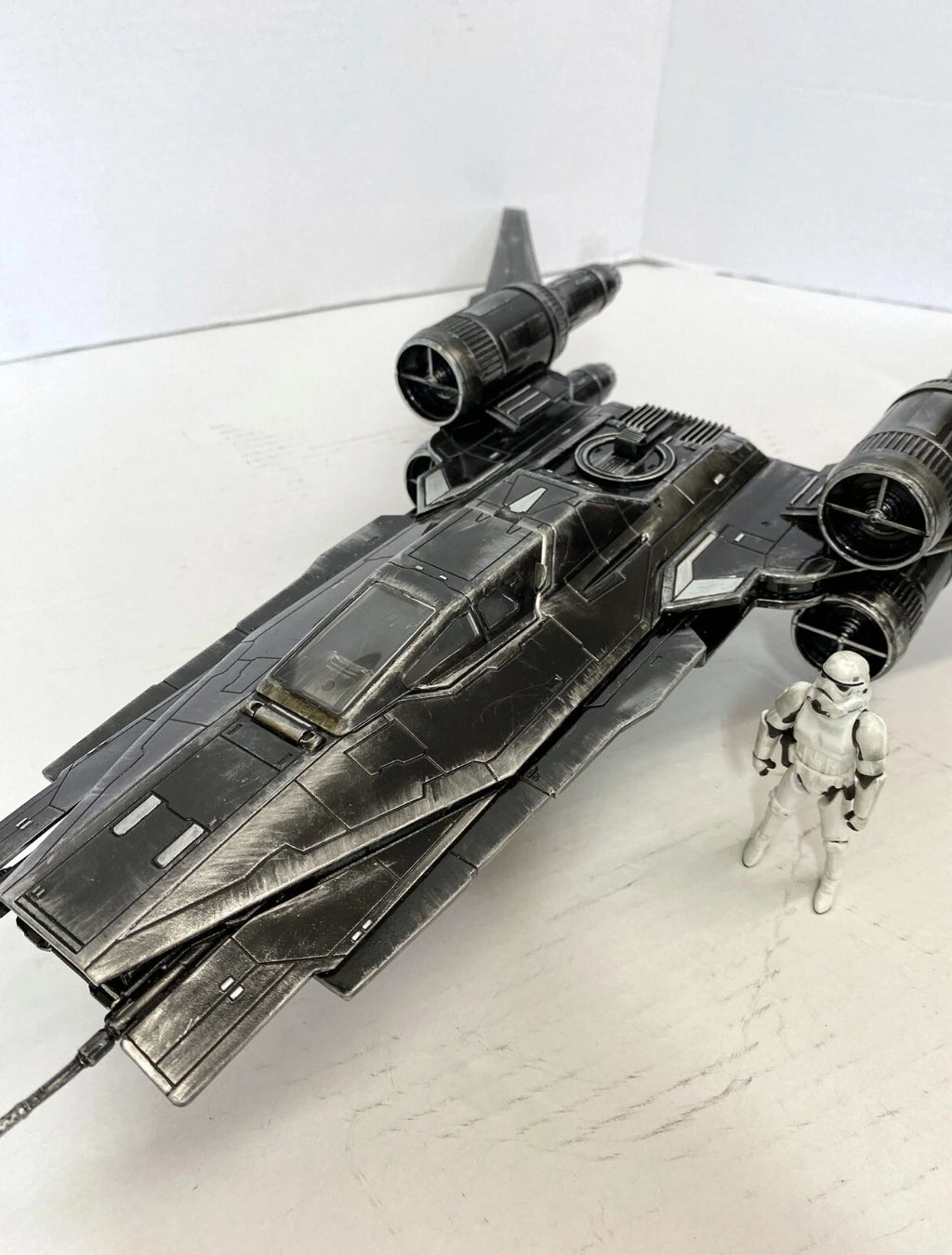 Star Wars Andor U Wing Imperial Sith Vintage Kenner Custom Empire Collectible - view 17