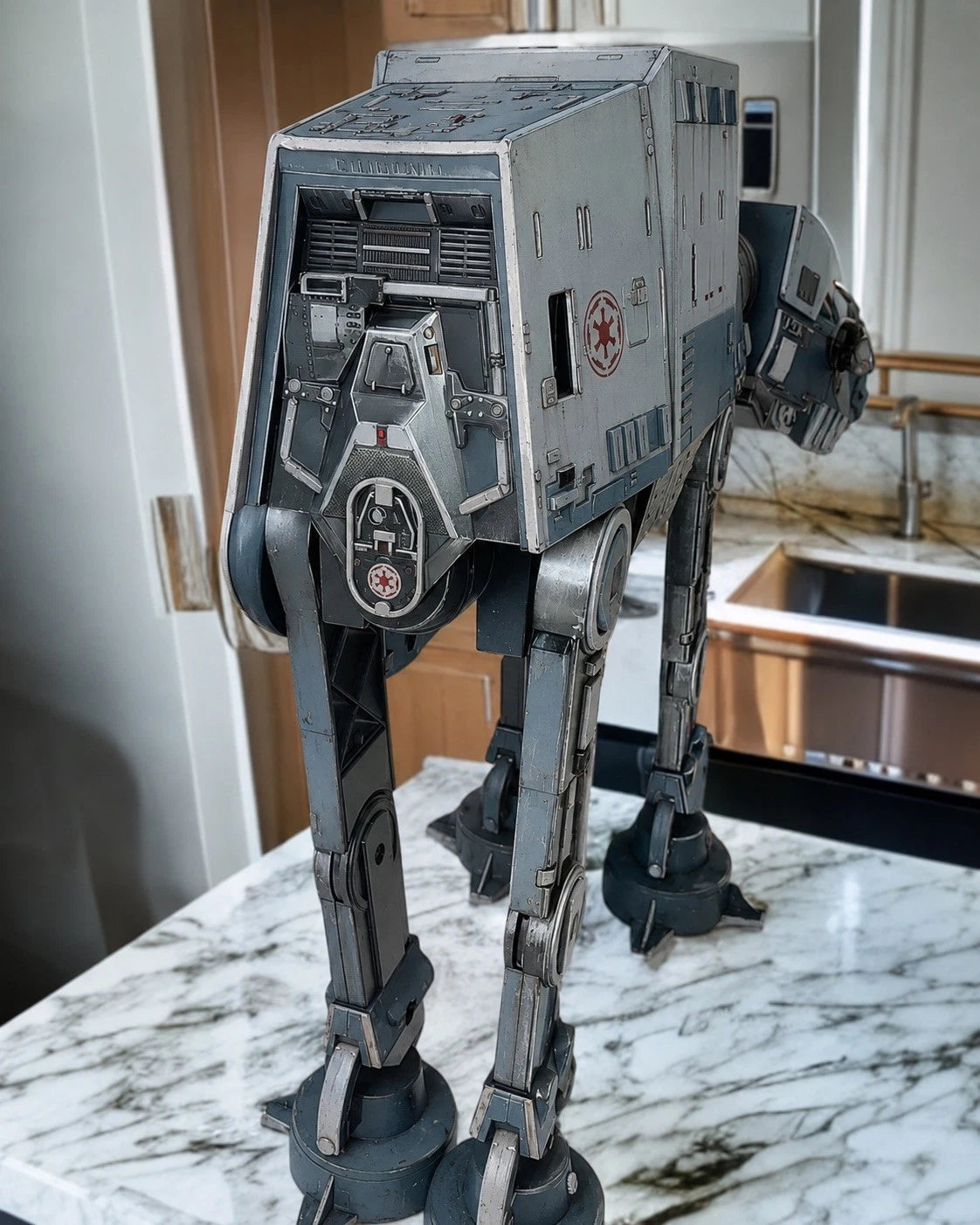 STAR WARS AT-AT WALKER CUSTOM COMMISSION HOTH EMPIRE STRIKES BACK VINTAGE KENNER